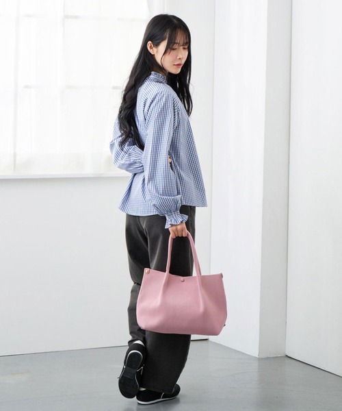ROOTOTE(ルートート)の「ルートート / LT.デリ.ルフル-B(トートバッグ・レディース・グレー/ブラック/アイボリー/ベージュ/ピンク・FREE)」の19枚目の写真