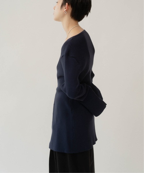 トップス Knuth Marf ladylike knit knuth marf/ladylike knit cardigan/navy