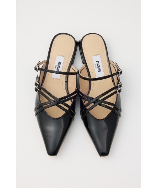 STACCATO（スタッカート）の「ソフティクロスフベルトラット（パンプス・レディース・シルバー/ライトブラック・23cm/23.5cm/24cm/24.5cm/22.5cm）」の15枚目の写真