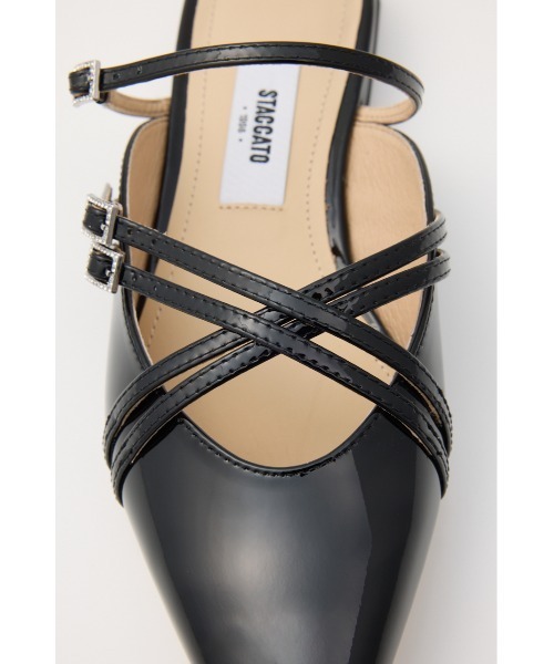 STACCATO（スタッカート）の「ソフティクロスフベルトラット（パンプス・レディース・シルバー/ライトブラック・23cm/23.5cm/24cm/24.5cm/22.5cm）」の22枚目の写真