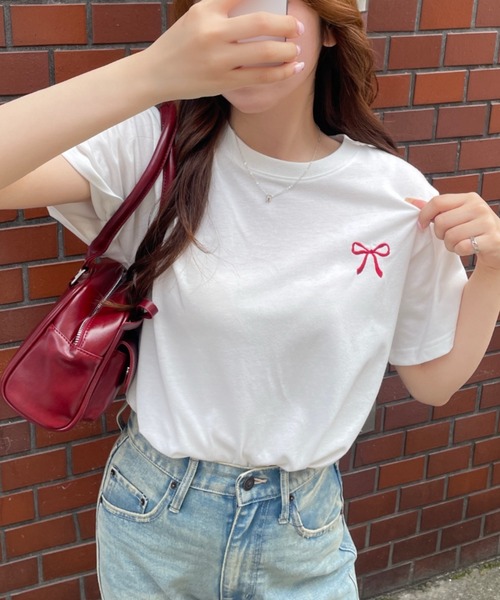 WEGO（ウィゴー）の「WEGO/【WEB限定】グラフィックTシャツ（Tシャツ/カットソー・レディース・その他2/その他1/その他6/その他7/その他4/その他5/その他3・MEDIUM/SMALL）」の3枚目の写真