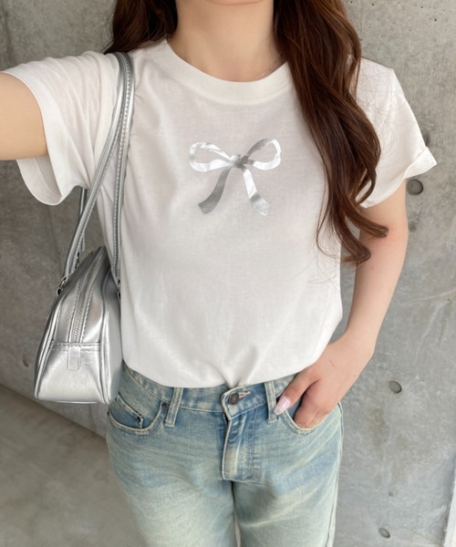 WEGO（ウィゴー）の「WEGO/【WEB限定】グラフィックTシャツ（Tシャツ/カットソー・レディース・その他2/その他1/その他6/その他7/その他4/その他5/その他3・MEDIUM/SMALL）」の4枚目の写真