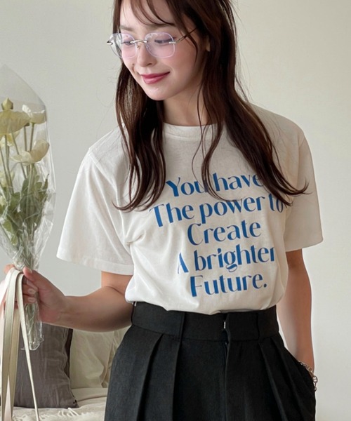 WEGO（ウィゴー）の「WEGO/【WEB限定】グラフィックTシャツ（Tシャツ/カットソー・レディース・その他2/その他1/その他6/その他7/その他4/その他5/その他3・MEDIUM/SMALL）」の6枚目の写真