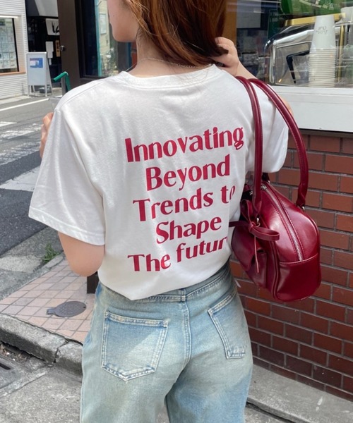 WEGO（ウィゴー）の「WEGO/【WEB限定】グラフィックTシャツ（Tシャツ/カットソー・レディース・その他2/その他1/その他6/その他7/その他4/その他5/その他3・MEDIUM/SMALL）」の20枚目の写真