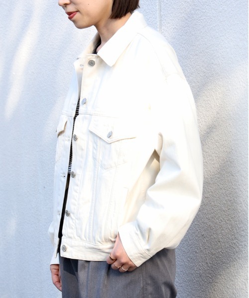 SOMETHING（サムシング）の「【SOMETHING】「WEB限定」デニムジャケット（デニムジャケット・レディース・キナリ・フリー）」の11枚目の写真