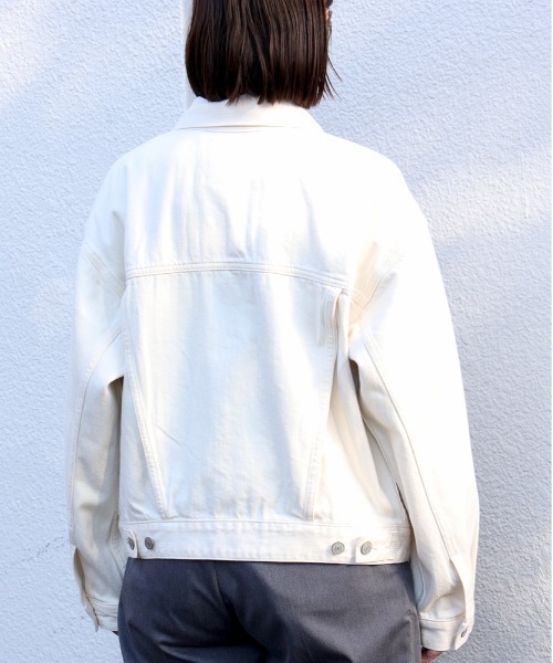 SOMETHING（サムシング）の「【SOMETHING】「WEB限定」デニムジャケット（デニムジャケット・レディース・キナリ・フリー）」の12枚目の写真