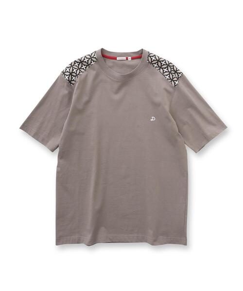 DRESSTERIOR(ドレステリア)の「【接触冷感/UVカット】BACK BREEZE TECH ハーフスリーブTシャツ(Tシャツ/カットソー・メンズ・ホワイト/グレー/グリーン系/ブラック・92/94/91/90)」の5枚目の写真