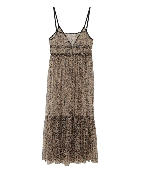 AMERICAN HOLIC（アメリカンホリック）の「チュールキャミワンピース（ワンピース・レディース・レオパード/ブラック・FREE）」の19枚目の写真