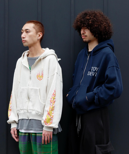 トップス TOY DEVIL KNIT BLOUSON TOY DEVIL KNIT BLOUSON