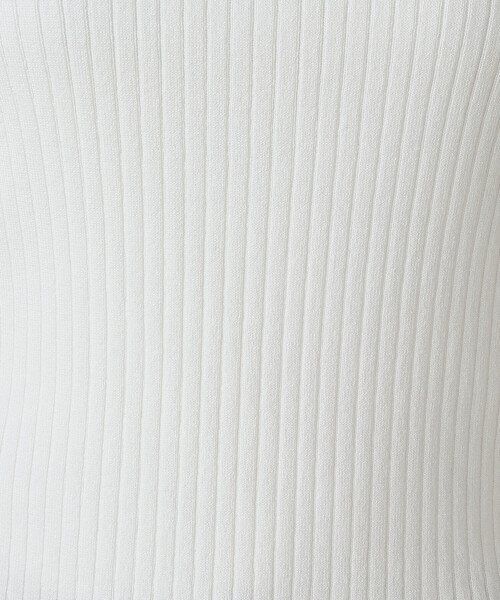 COMME CA ISM（コムサイズム）の「袖口シアーリブニット（ニット/セーター・レディース・ブラック/グリーン/ホワイト・LARGE/MEDIUM）」の21枚目の写真