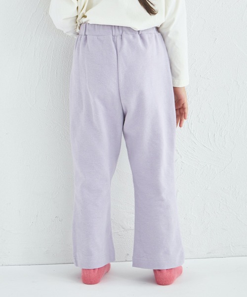 pairmanon(ペアマノン)の「ストレッチ素材 メロー フレアパンツ(その他パンツ・キッズ・ブラック/グリーン系その他/ドット/ベージュ/ピンク/イエロー系その他/ラベンダー・120/130/110/140/150/90/100)」の12枚目の写真