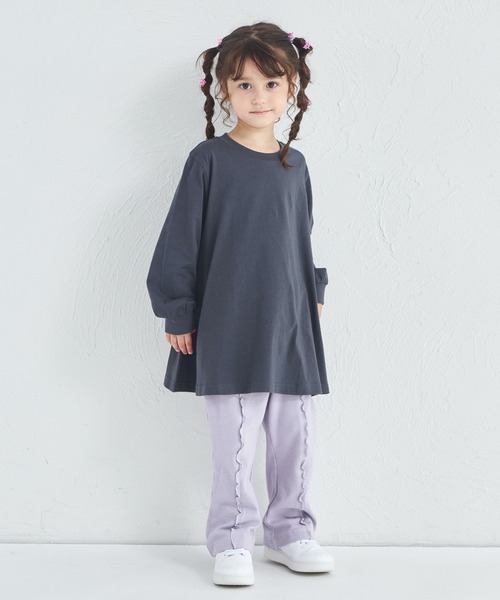 pairmanon(ペアマノン)の「ストレッチ素材 メロー フレアパンツ(その他パンツ・キッズ・ブラック/グリーン系その他/ドット/ベージュ/ピンク/イエロー系その他/ラベンダー・120/130/110/140/150/90/100)」の17枚目の写真