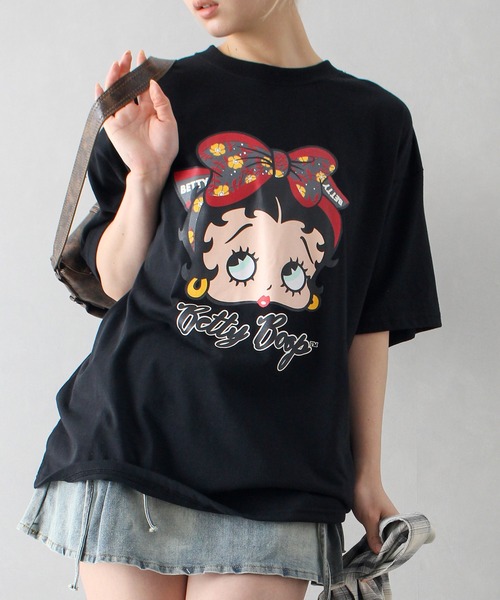 セール】ベティープリントビッグTシャツ（Tシャツ/カットソー