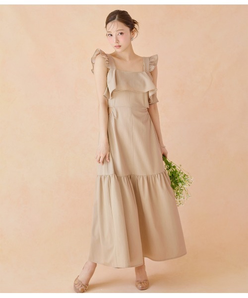 ジャージーのノースリーブドレス「ポンペイ PEACH JOHN(ピーチジョン)の「PJ/ジャージーリトル