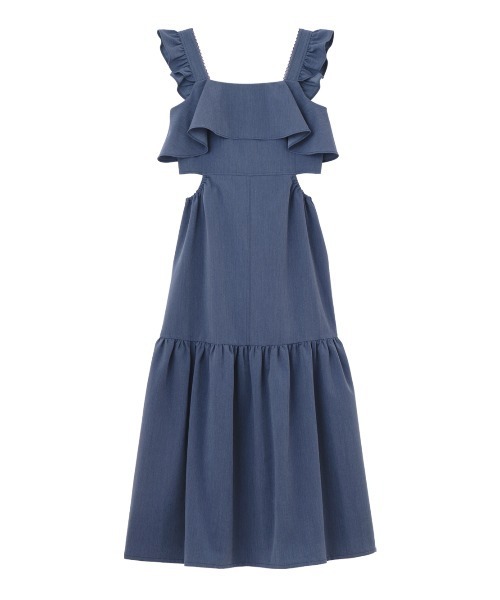 PEACH JOHN（ピーチジョン）の「サイドオープンキャミワンピ（ワンピース・レディース・ベージュ/ネイビー・ONE SIZE）」の11枚目の写真