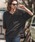 CAMBIOiJrIj́umt9657-Border Dobby Jacquard Henley Neck Cut sew TVciTVc/Jbg\[jvbubN