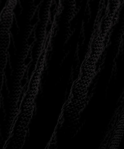 FREE'S MART（フリーズマート）の「◆透かし編みリボンボレロ（カーディガン/ボレロ・レディース・ブラック/ホワイト/レッド/ライトグリーン・FREE）」の12枚目の写真