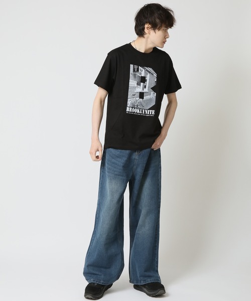 ARCADE(アーケード)の「グラフィック フォトプリント半袖Tシャツ PRIMAL POINT(Tシャツ/カットソー・メンズ・ブラック系1/ブラック系3/パープル系1/ホワイト系1/ホワイト系2/グレー系2/グレー系3/ホワイト系3/ブラック系2・M/L/LL)」の10枚目の写真