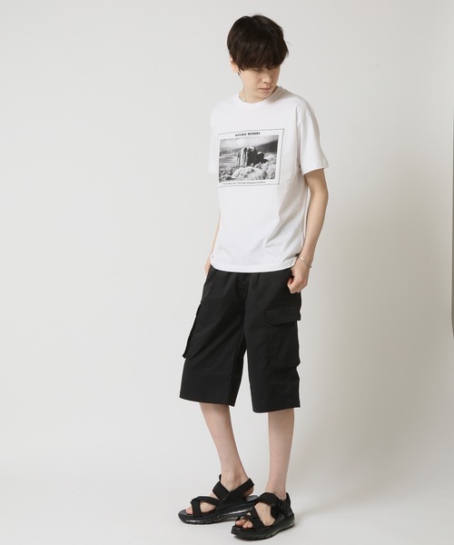 ARCADE(アーケード)の「グラフィック フォトプリント半袖Tシャツ PRIMAL POINT(Tシャツ/カットソー・メンズ・ブラック系1/ブラック系3/パープル系1/ホワイト系1/ホワイト系2/グレー系2/グレー系3/ホワイト系3/ブラック系2・M/L/LL)」の19枚目の写真