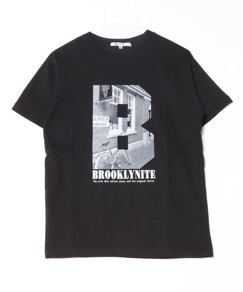 セール】グラフィック フォトプリント半袖Tシャツ PRIMAL POINT