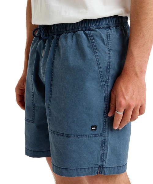 Quiksilver（クイックシルバー）の「TAXER FATIGUE /クイックシルバーウエストゴムショートパンツ（その他パンツ・メンズ・グリーン/ブラック・MEDIUM/LARGE/X-LARGE/SMALL）」の19枚目の写真