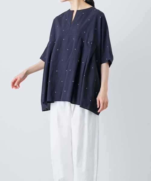 かぐれ　ドット刺しゅうワイドプルオーバー　BLACK NAVY ご専用になります ° かぐれ ドット刺しゅうワイドプルオーバー