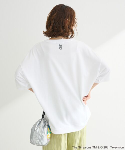 The Simpsons（ザ・シンプソンズ）の「The Simpsons発泡プリントスウェット（スウェット・レディース・ホワイト/杢グレー・FREE）」の16枚目の写真