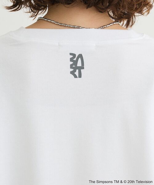 The Simpsons（ザ・シンプソンズ）の「The Simpsons発泡プリントスウェット（スウェット・レディース・ホワイト/杢グレー・FREE）」の18枚目の写真
