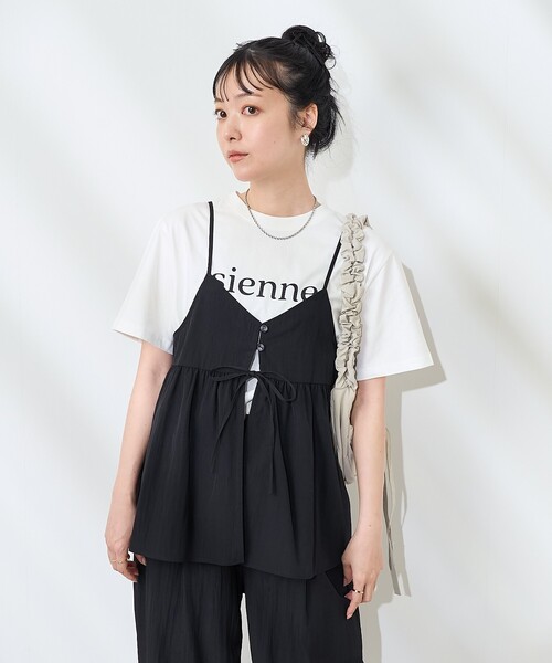 JPC様　フェザーヒップベルト＆ヘアアクセ、ココブラ＆カバーアップキャミ ベアギャザーダブルストラップキャミワンピース【ペチスカートセット