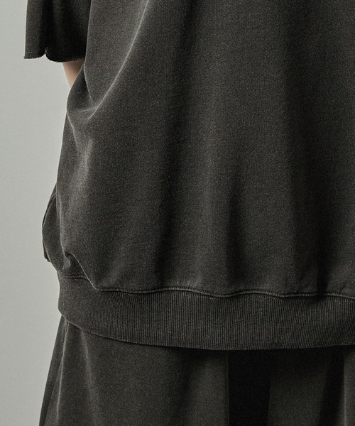 Alfred Alex(アルフレッドアレックス)の「【Alfred Alex】ヴィンテージライク ピグメント パッチロゴ セットアップ(セットアップ・メンズ・ブラック/ワインレッド/チャコール・M/L)」の21枚目の写真