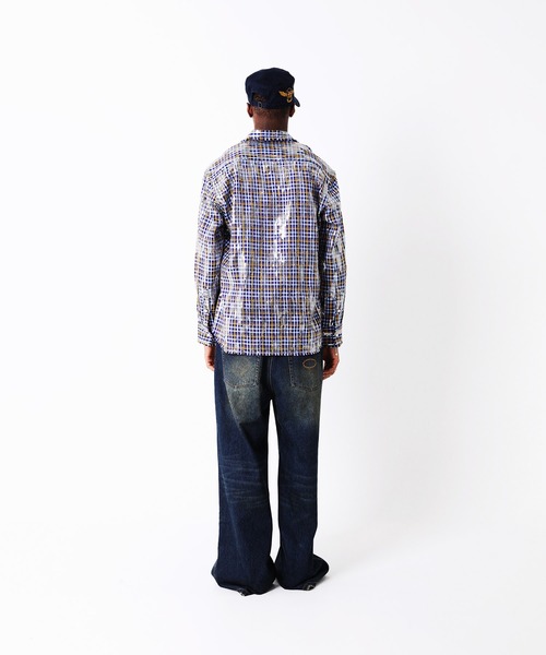 AFB(エーエフビー)の「SPANGLE SHIRTS(シャツ/ブラウス・メンズ・ブラック/ブルー・M/L)」の7枚目の写真