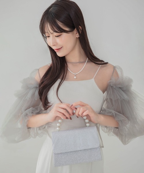 Leja(レジャ)の「【LEJA】2WAYパールハンドルグリッターバッグ結婚式 パーティー 成人式 二次会 同窓会 お呼ばれ オケージョン 20代 30代(ハンドバッグ・レディース・ゴールド/シルバー・FREE)」の19枚目の写真