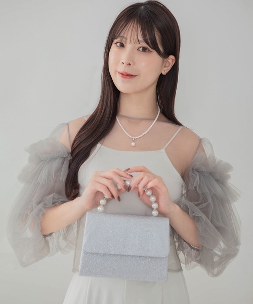 Leja(レジャ)の「【LEJA】2WAYパールハンドルグリッターバッグ結婚式 パーティー 成人式 二次会 同窓会 お呼ばれ オケージョン 20代 30代(ハンドバッグ・レディース・ゴールド/シルバー・FREE)」の15枚目の写真