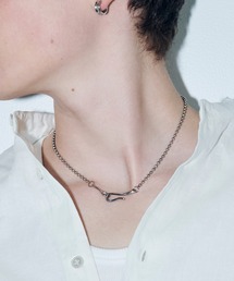 GOLDY | 【金属アレルギー軽減】フック × ボール チェーン ステンレス ネックレス(ネックレス)