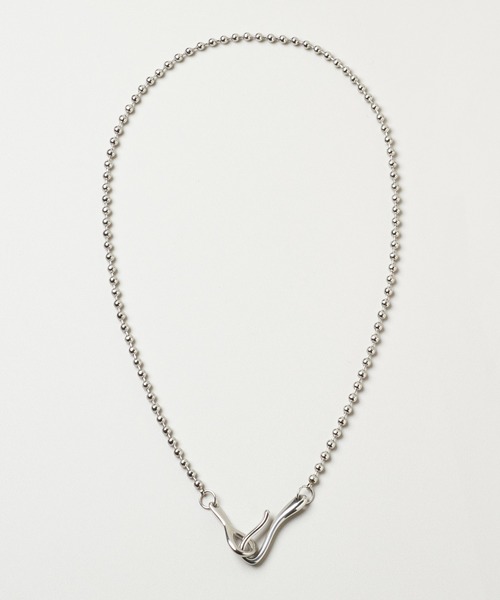 GOLDY（ゴールディ）の「【金属アレルギー軽減】フック × ボール チェーン ステンレス ネックレス（ネックレス・レディース・シルバー/ゴールド・FREE）」の17枚目の写真