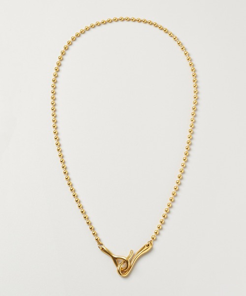 GOLDY（ゴールディ）の「【金属アレルギー軽減】フック × ボール チェーン ステンレス ネックレス（ネックレス・レディース・シルバー/ゴールド・FREE）」の16枚目の写真