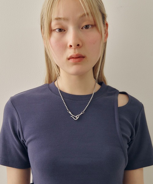 GOLDY（ゴールディ）の「【金属アレルギー軽減】フック × ボール チェーン ステンレス ネックレス（ネックレス・レディース・シルバー/ゴールド・FREE）」の15枚目の写真