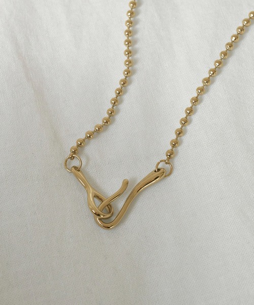 GOLDY(ゴールディ)の「【金属アレルギー軽減】フック × ボール チェーン ステンレス ネックレス(ネックレス・レディース・シルバー/ゴールド・FREE)」の20枚目の写真