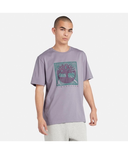 [ティンバーランド]男性グラフィック半袖 セール】メンズ 半袖 グラフィック Tシャツ（Tシャツ/カットソー