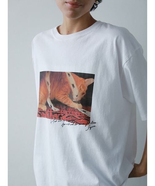 HER.（ハー）の「Suzume Tee/02（Tシャツ/カットソー・レディース・オフホワイト・XL/フリー）」の8枚目の写真