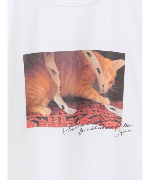 HER.（ハー）の「Suzume Tee/02（Tシャツ/カットソー・レディース・オフホワイト・XL/フリー）」の22枚目の写真