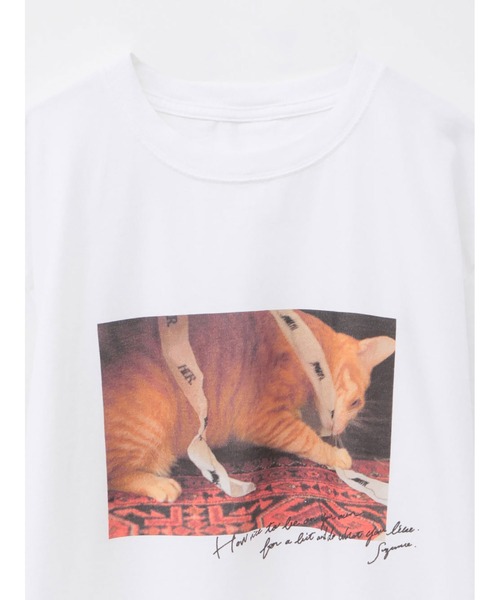 HER.（ハー）の「Suzume Tee/02（Tシャツ/カットソー・レディース・オフホワイト・XL/フリー）」の17枚目の写真