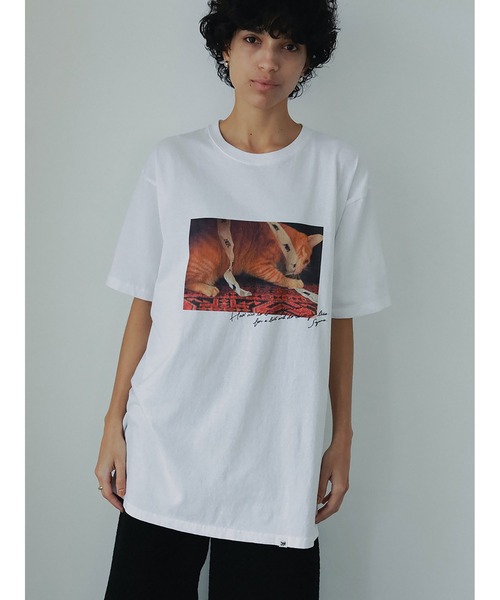 HER.（ハー）の「Suzume Tee/02（Tシャツ/カットソー・レディース・オフホワイト・XL/フリー）」の13枚目の写真