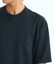 BUBBLE POCKET ST /クイックシルバー胸ポケットワンポイント半袖Tシャツ