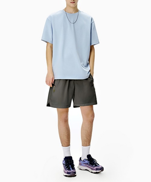 SBG(エスビー)の「SBG ベーシック クルーネックTシャツ(Tシャツ/カットソー・メンズ・ブラック/ライトブルー/ブラウン/ホワイト/ライトグレー/ダークグリーン・MEDIUM/LARGE/X-LARGE)」の21枚目の写真