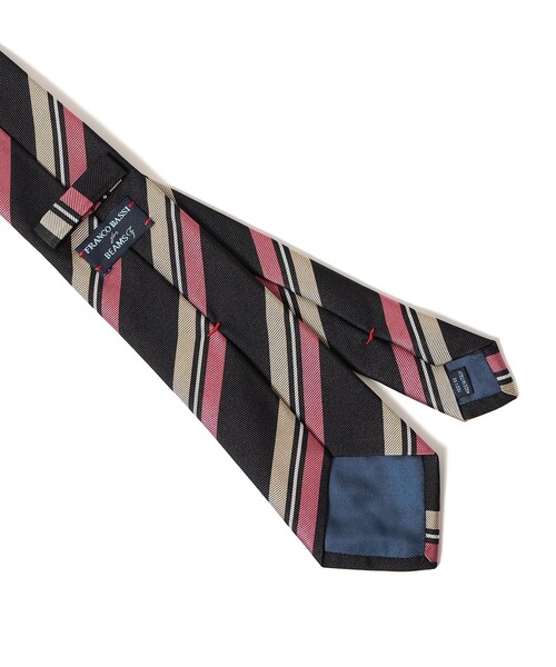 セール】FRANCO BASSI / シルク ストライプ ネクタイ（ネクタイ