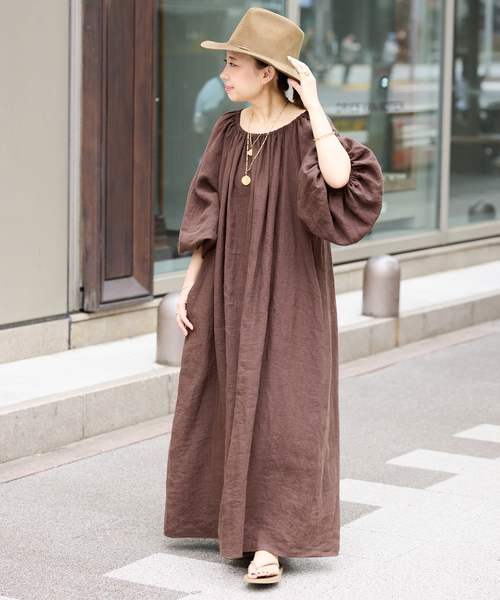 Deuxieme Classe（ドゥーズィエムクラス）の「*Linen オフショルダー