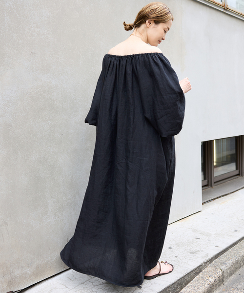 Deuxieme Classe（ドゥーズィエムクラス）の「*Linen オフショルダー