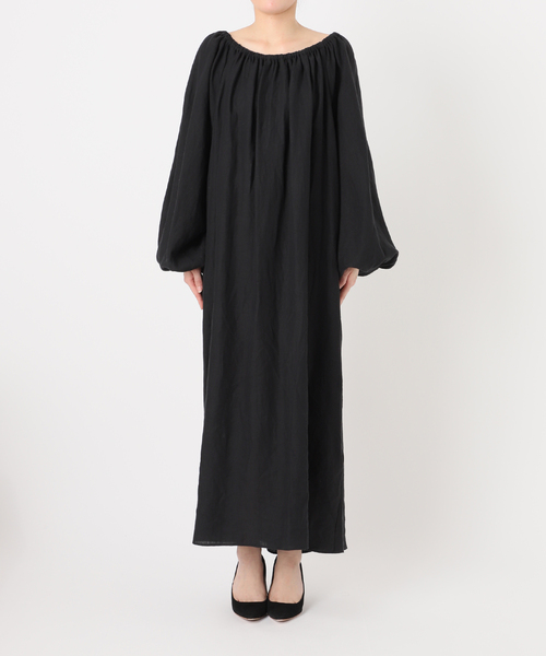 【Rika】Deuxieme Classe 黒Linen リネンワンピース リネン キャミワンピース（ワンピース）｜JOURNAL STANDARD LUXE