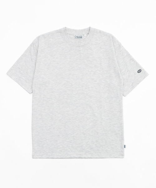 DISCUS（ディスカス）の「∴WEGO/DISCUS USAコットンブレンドクルーT（Tシャツ/カットソー・メンズ・ネイビー/オートミール/ダークネイビー/ホワイト/ブラック・LARGE/MEDIUM）」の3枚目の写真